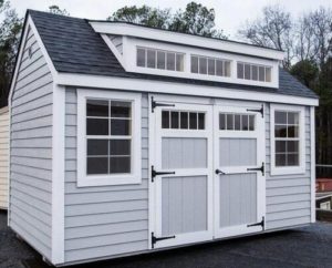 Metro Garden sheds from Derksen Buildings for sale or rent to own in CITY STATE